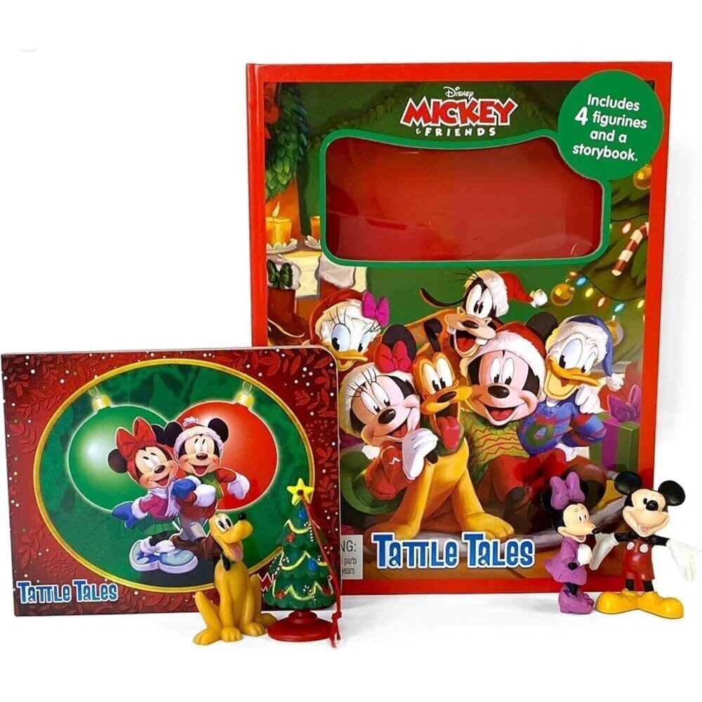 Disney Mickey Christmas Tattle Tales New In Box